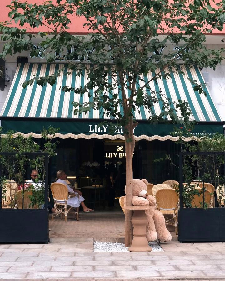 Lily Billy restaurant and café in Gueliz, Marrakech
